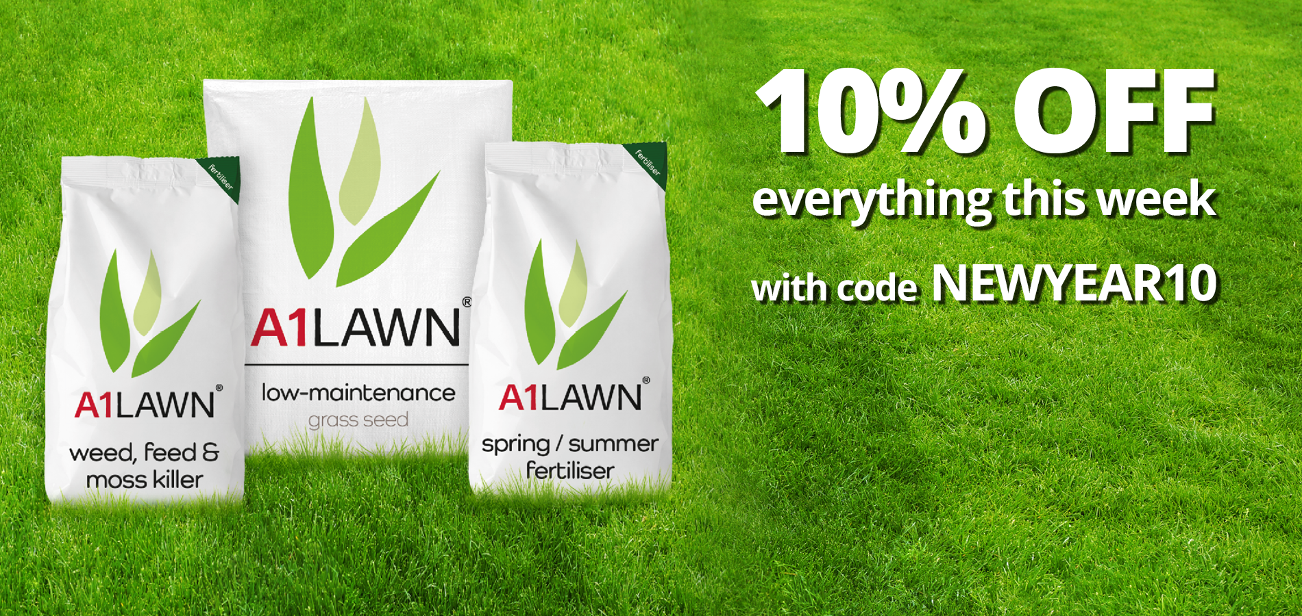 Buy Grass Seed from A1 Lawn